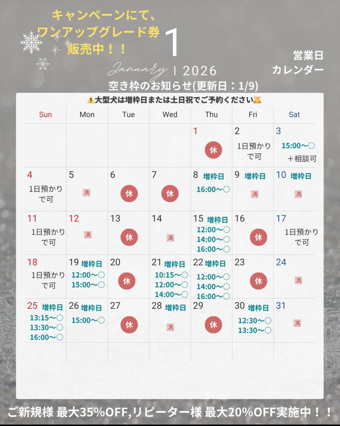 【1〜2月｜冬フォトブース】❄️🏰
